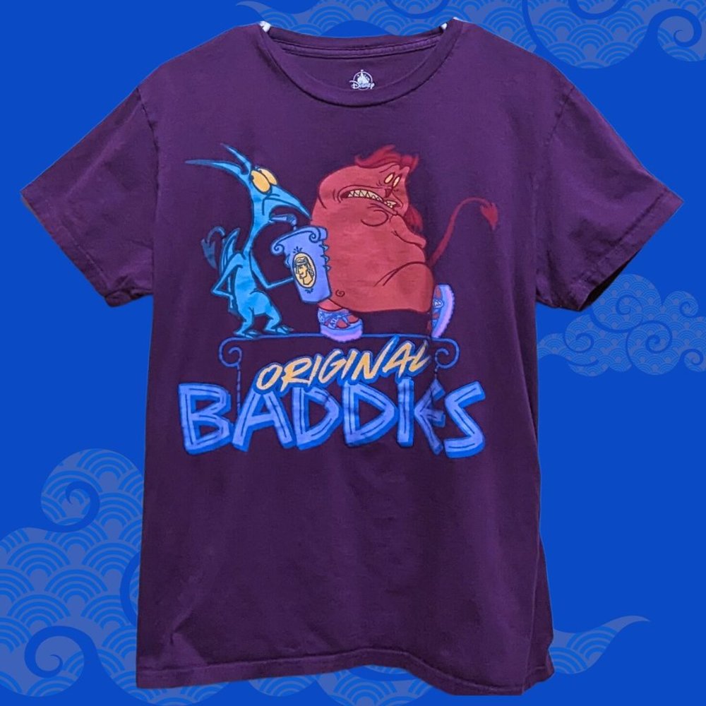 Disney's Hercules Pain and Panic "Original Baddies" Purple T-Shirt
